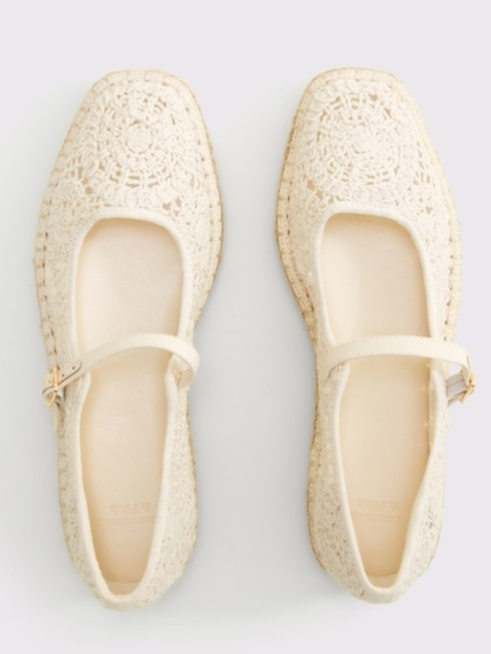 Abercrombie & Fitch Crochet Espadrille Flat Nee